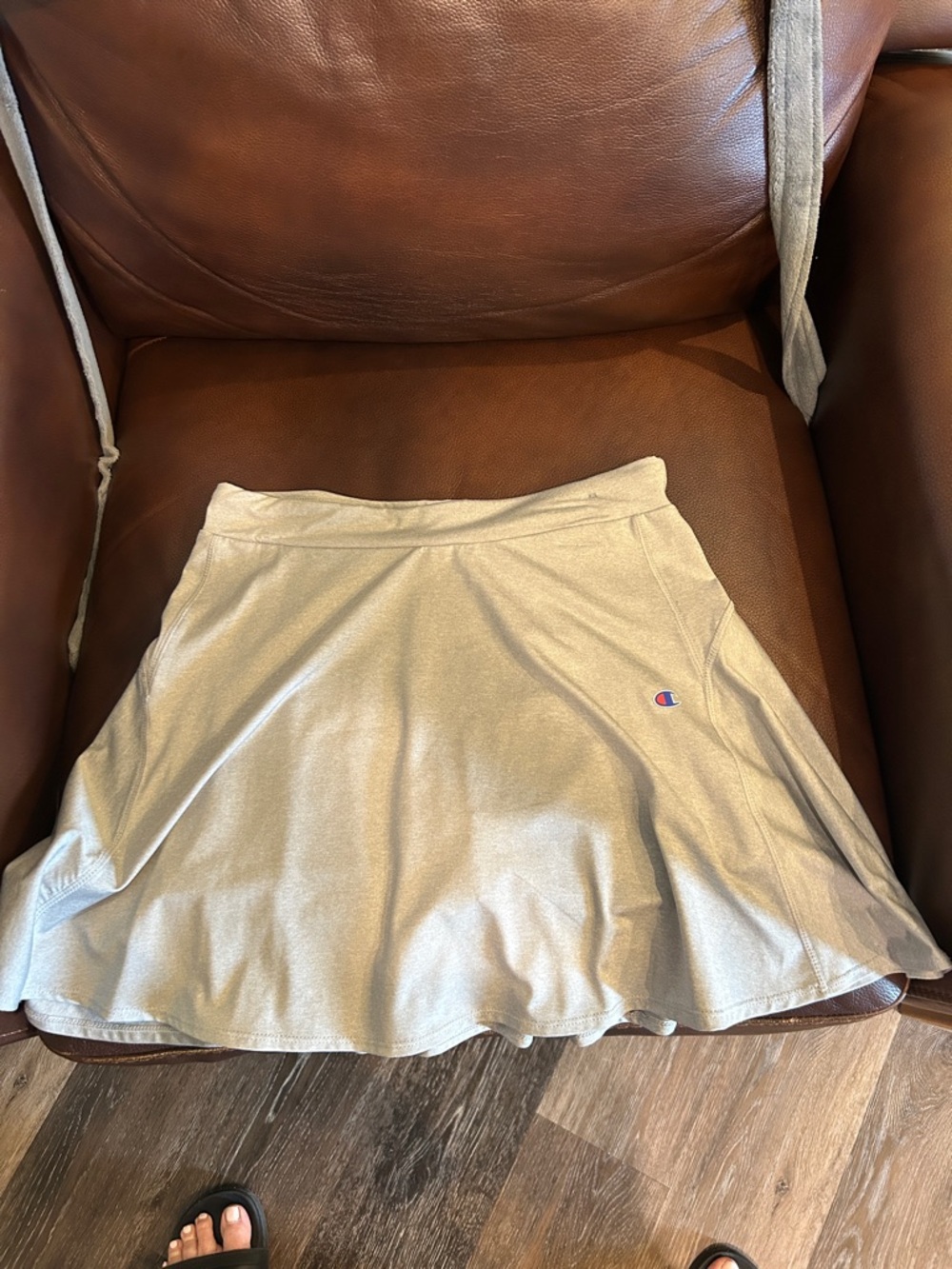 Champion Light Gray Circle Skater Skort